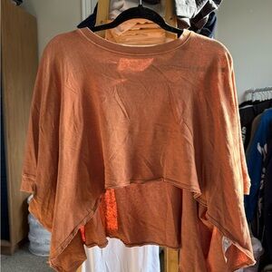 We The Free Terracotta Knit Top